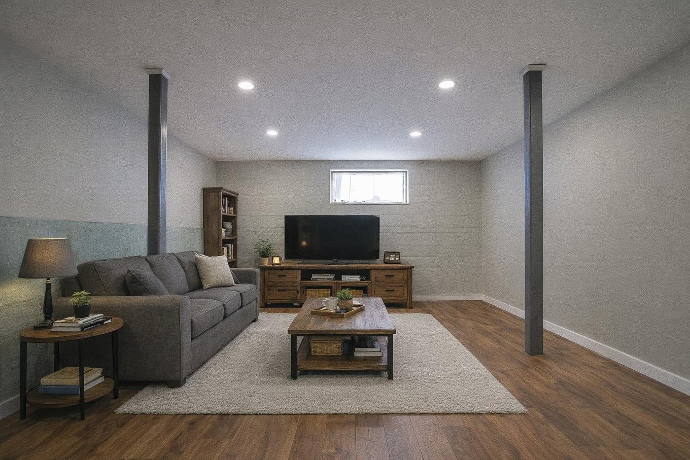 Salle familiale - 2145 Av. Old Orchard, Montréal (Côte-Des-Neiges/Notre-Dame-De-Grâce), QC - Indoor Photo Showing Basement