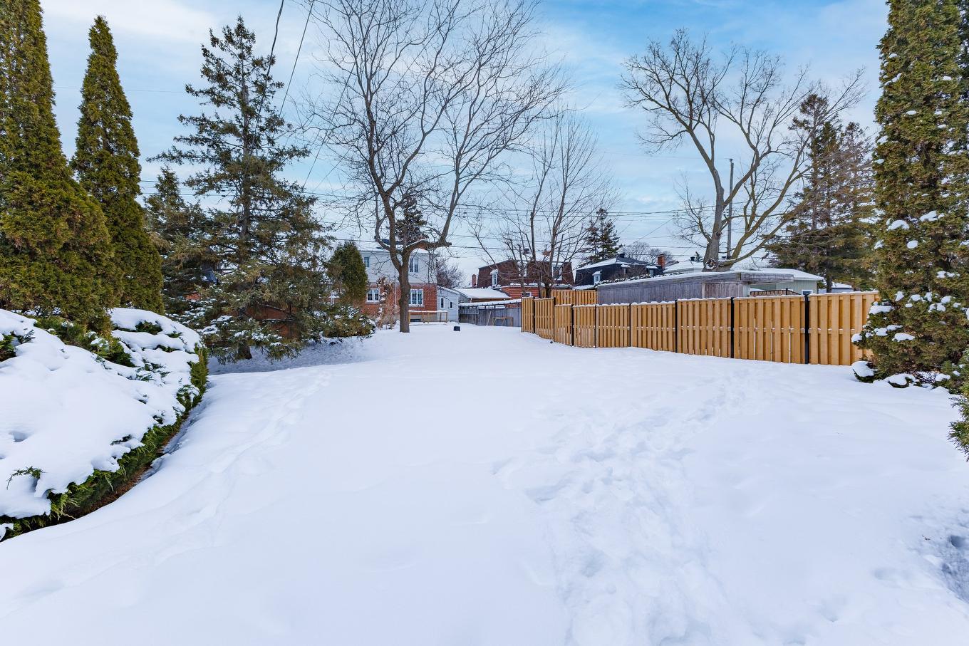 Backyard - 860 47E Avenue, Montréal (Lachine), QC - Outdoor