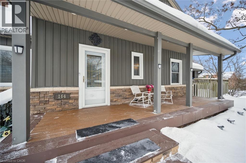 164 Jackson Avenue, Kitchener, ON - Outdoor With Deck Patio Veranda