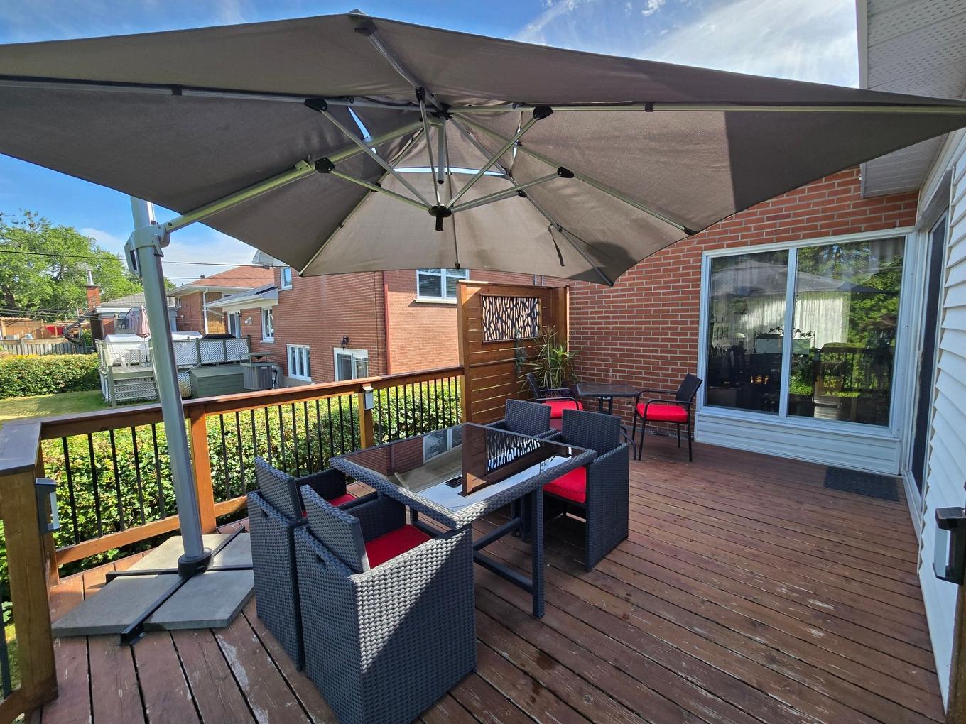 Balcony - 139 Av. Giroux, Laval (Laval-Des-Rapides), QC - Outdoor With Deck Patio Veranda With Exterior