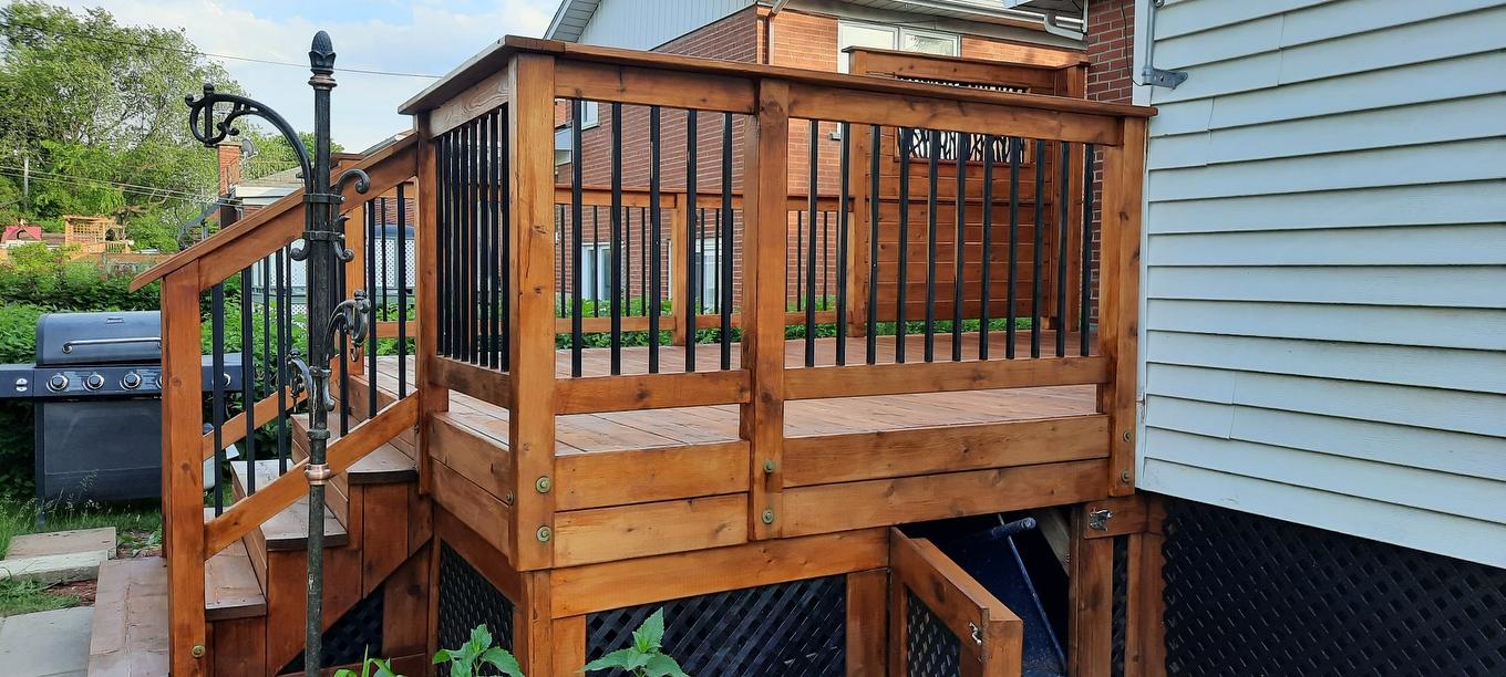 Balcony - 139 Av. Giroux, Laval (Laval-Des-Rapides), QC - Outdoor With Exterior