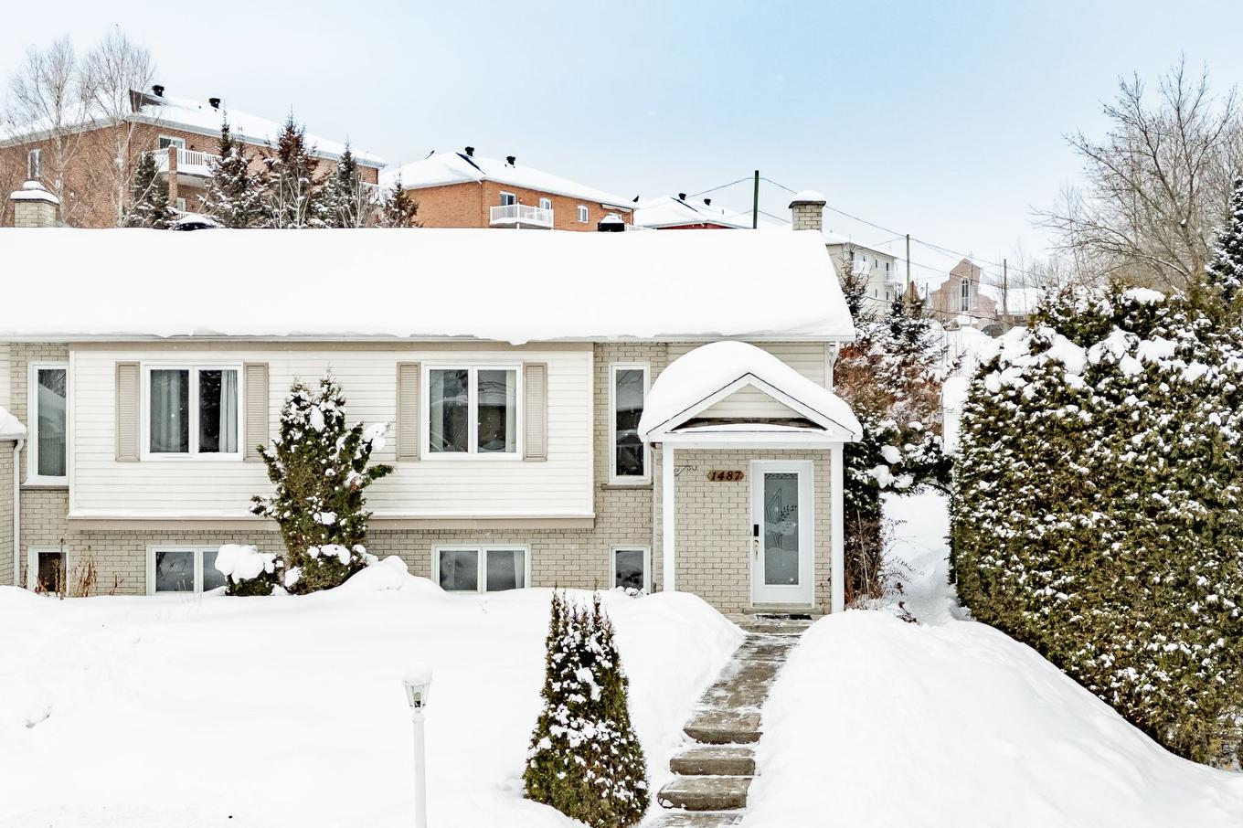 Façade - 1487 Rue Des Roses, Sherbrooke (Fleurimont), QC - Outdoor With Facade