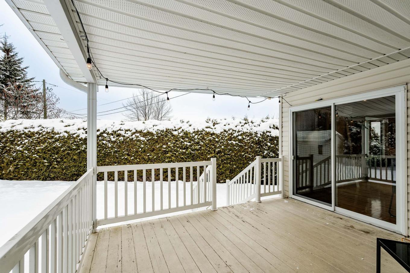 Balcon - 1487 Rue Des Roses, Sherbrooke (Fleurimont), QC - Outdoor With Exterior