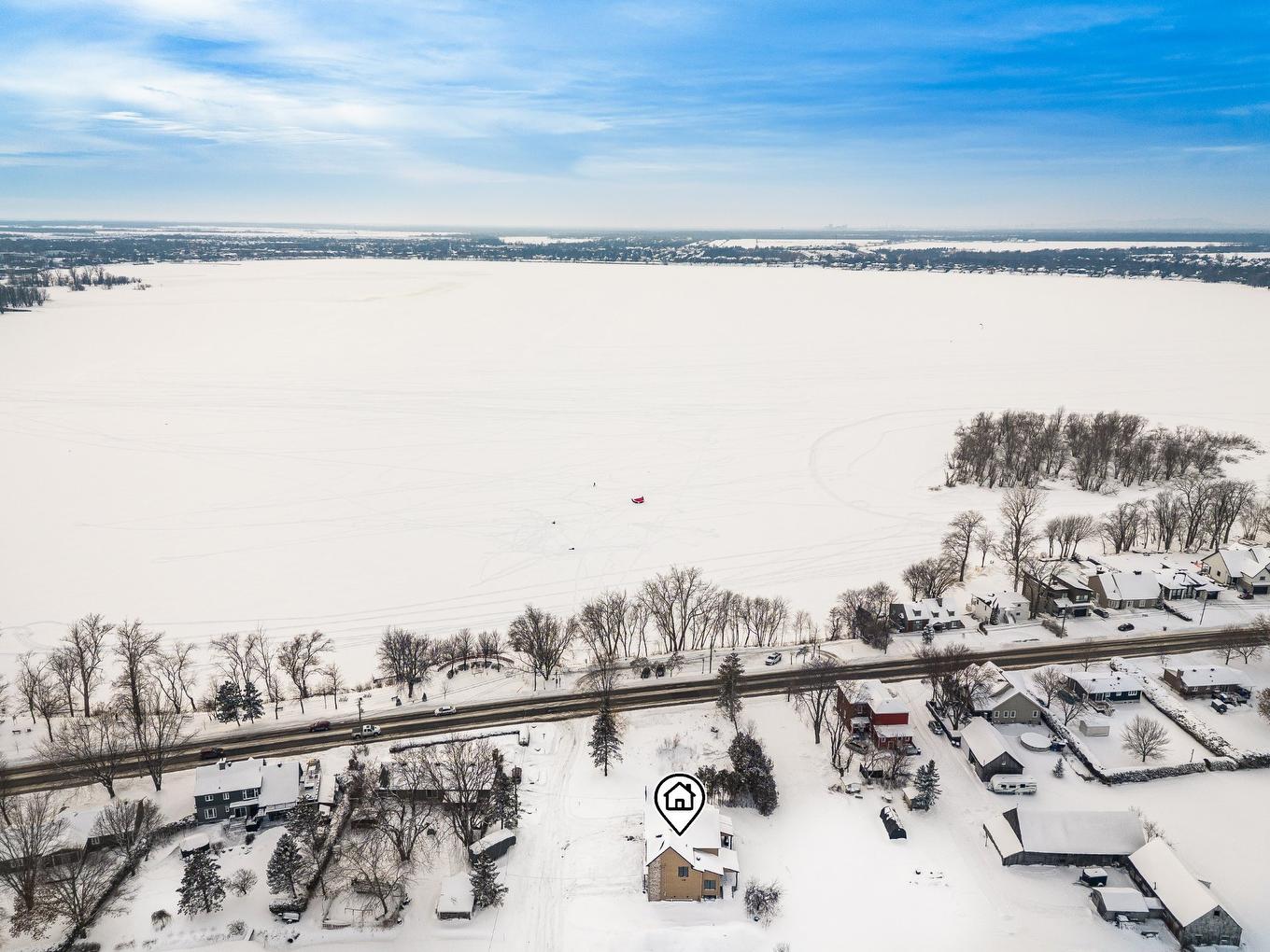 Photo aérienne - 5 Rue Loiselle, Saint-Mathias-Sur-Richelieu, QC - Outdoor With Body Of Water With View