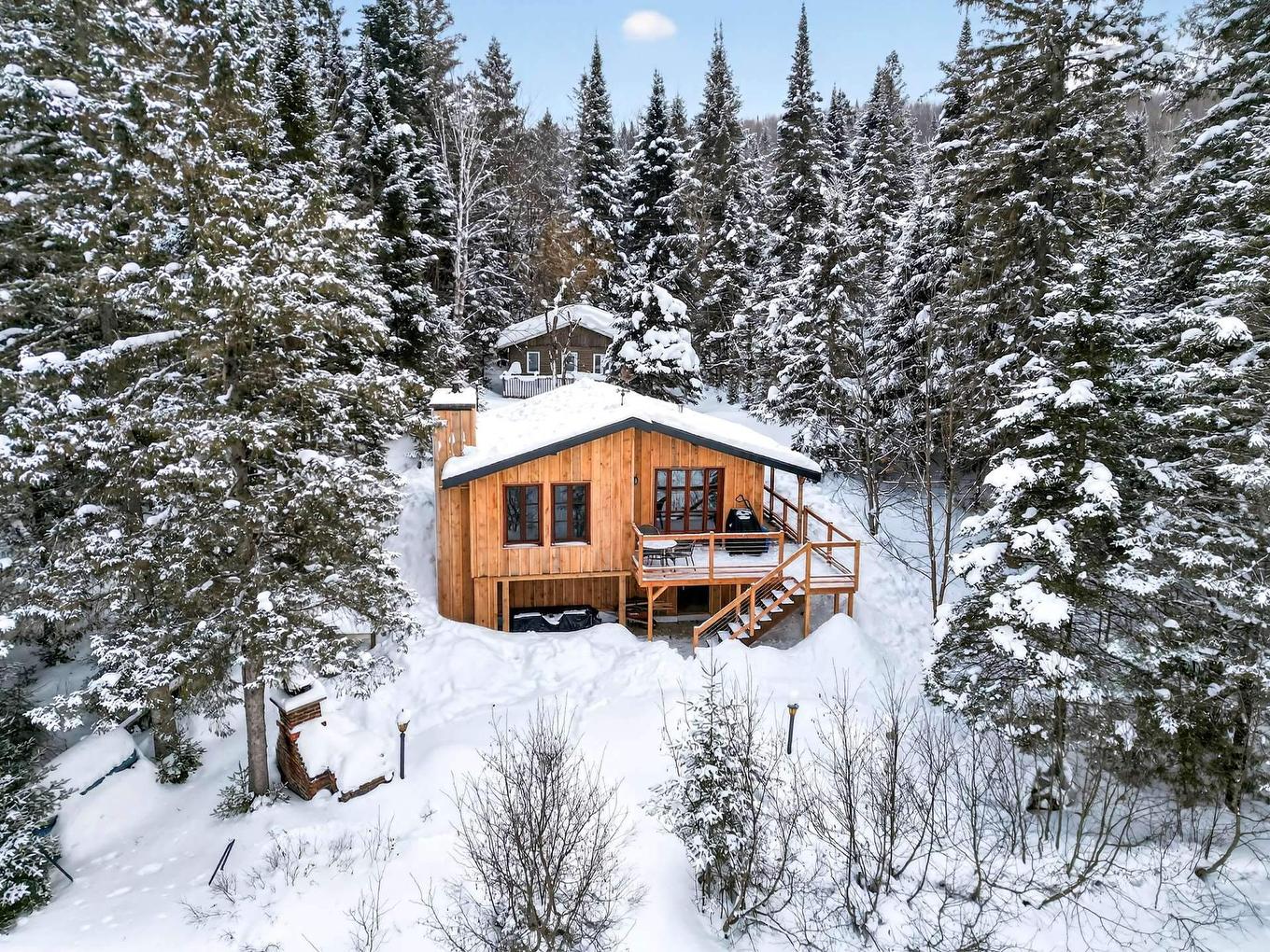 Face arrière - 727 Ch. De Courchevel, Saint-Adolphe-D'Howard, QC - Outdoor