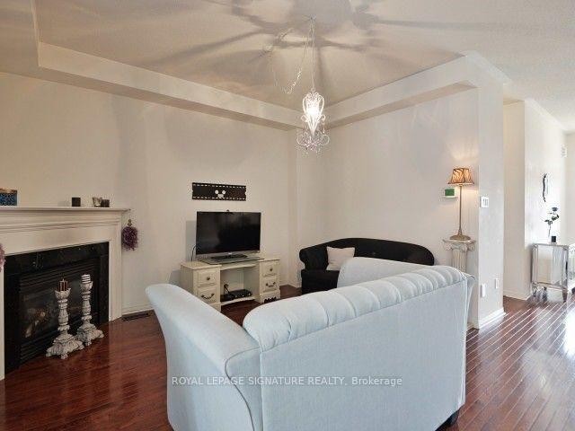 67 Breton Avenue, Mississauga, ON - Indoor Photo Showing Living Room With Fireplace