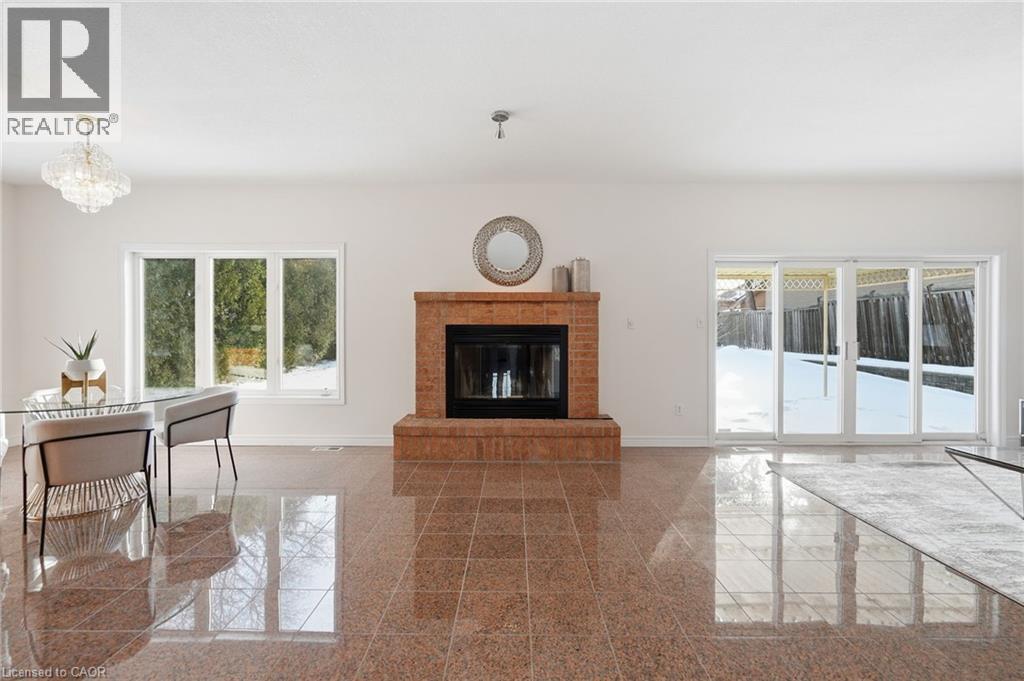 593 Rymal Road W, Hamilton, ON - Indoor Photo Showing Other Room With Fireplace