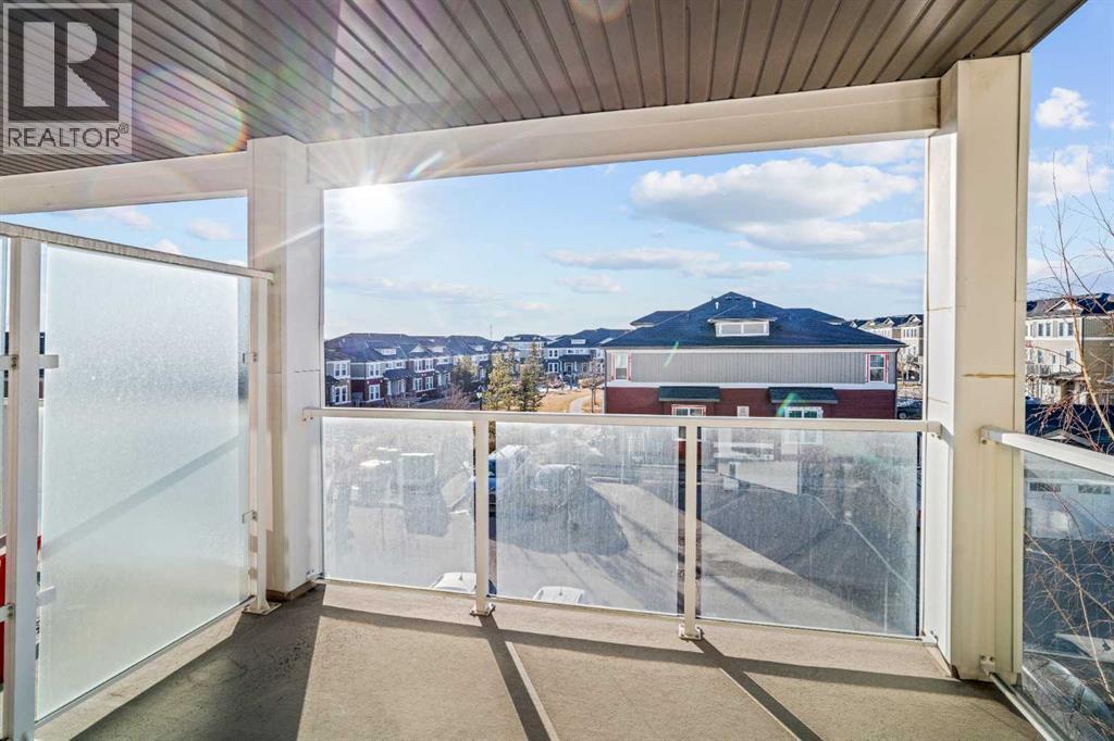 304, 2300 Evanston Square Nw, Calgary, AB - Outdoor With Balcony With Exterior