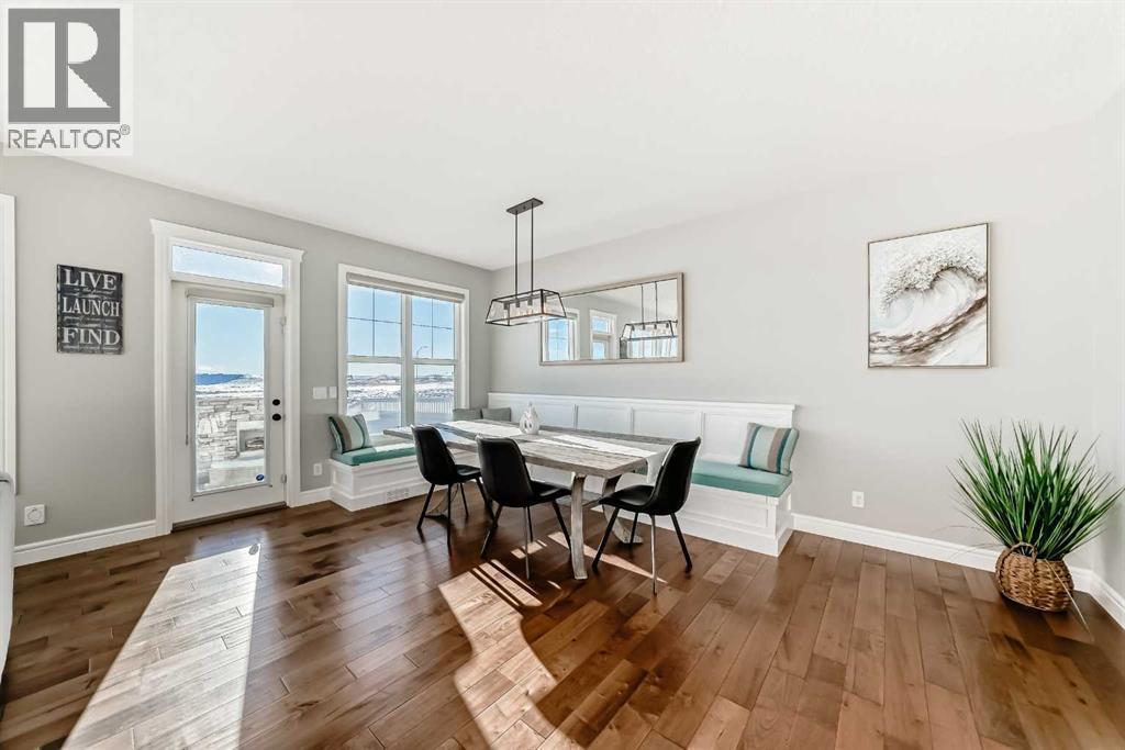 35 Mahogany Crescent Se, Calgary, AB - Indoor Photo Showing Dining Room