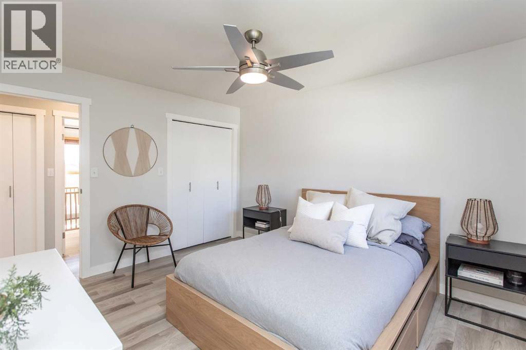 34 Bruns Bay, Lacombe, AB - Indoor Photo Showing Bedroom