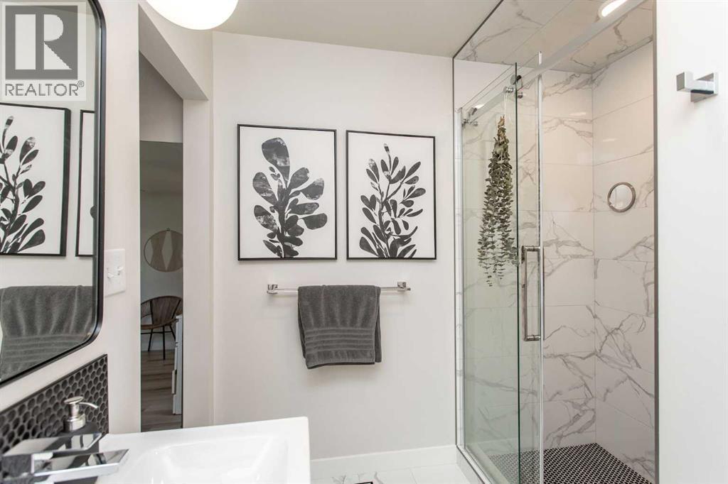 34 Bruns Bay, Lacombe, AB - Indoor Photo Showing Bathroom