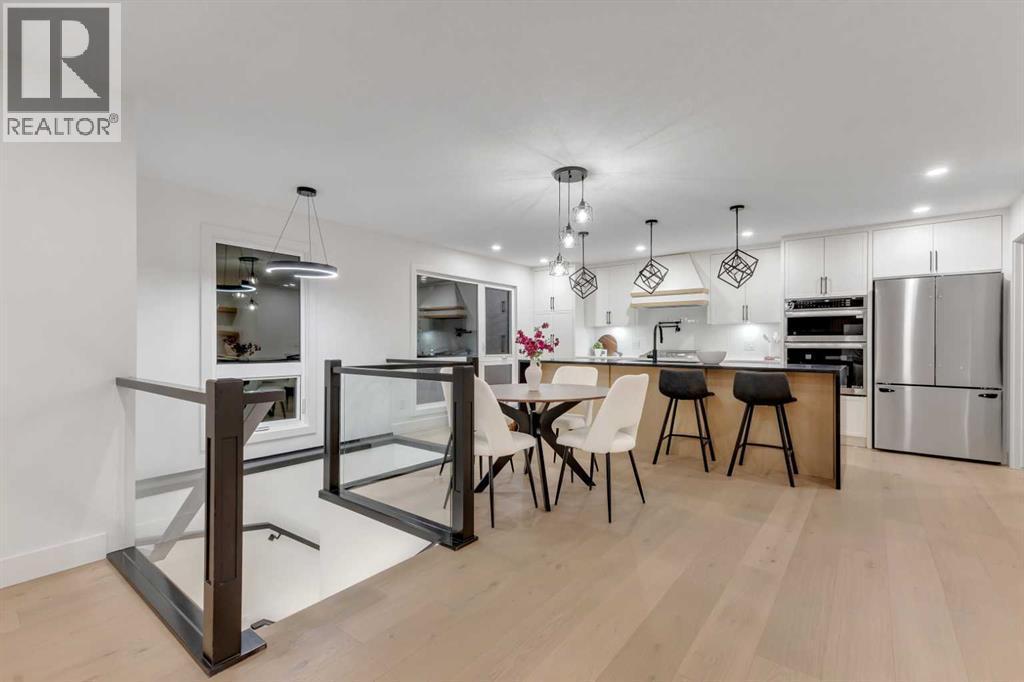 9419 Academy Drive Se, Calgary, AB - Indoor Photo Showing Kitchen With Upgraded Kitchen