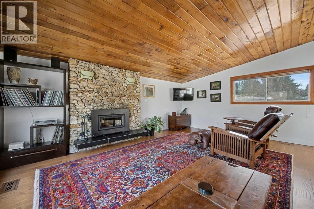 7331 Silver Mead Road Nw, Calgary, AB - Indoor Photo Showing Other Room With Fireplace