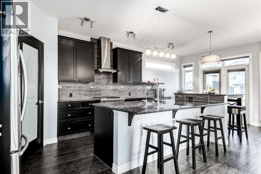 14 Marquis Heights Se, Calgary, AB - Indoor Photo Showing Kitchen With Upgraded Kitchen
