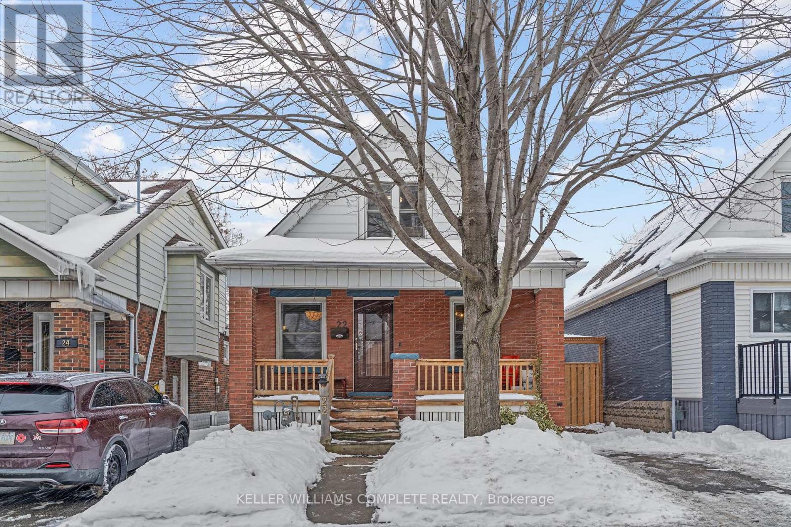 22 Cope Street, Hamilton, ON - Outdoor With Deck Patio Veranda With Facade