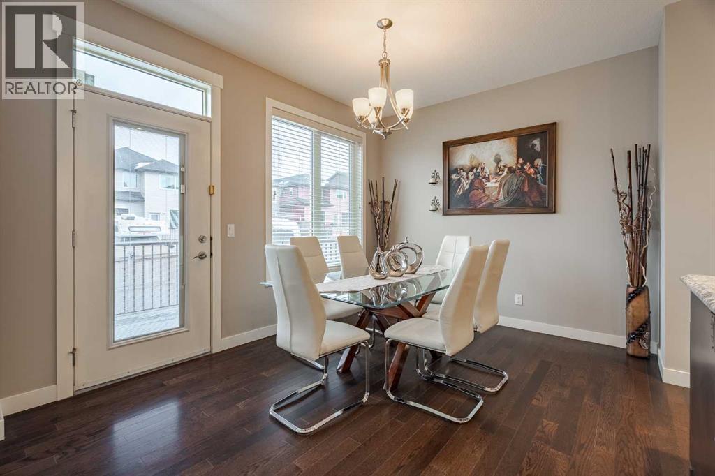 355 Evanston Way Nw, Calgary, AB - Indoor Photo Showing Dining Room
