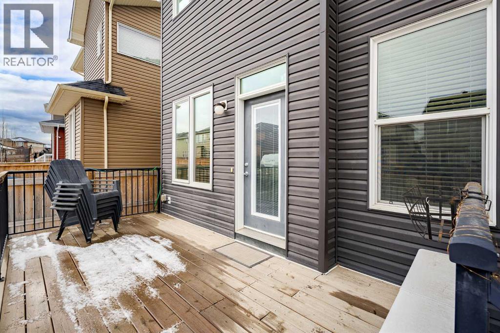 355 Evanston Way Nw, Calgary, AB - Outdoor With Deck Patio Veranda With Exterior
