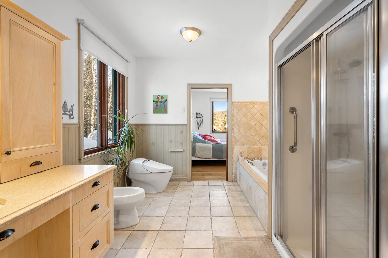 Ensuite bathroom - 2966 Rue Du Domaine-Du-Lac-Lucerne, Sainte-Adèle, QC - Indoor Photo Showing Bathroom