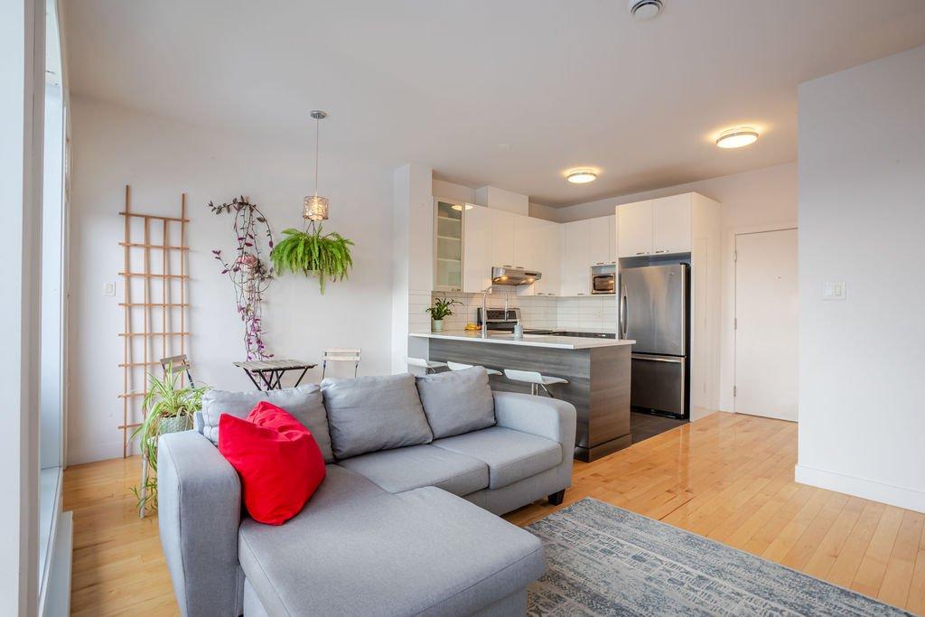 Vue d'ensemble - 409-440 Rue De La Gauchetière E., Montréal (Ville-Marie), QC - Indoor Photo Showing Living Room