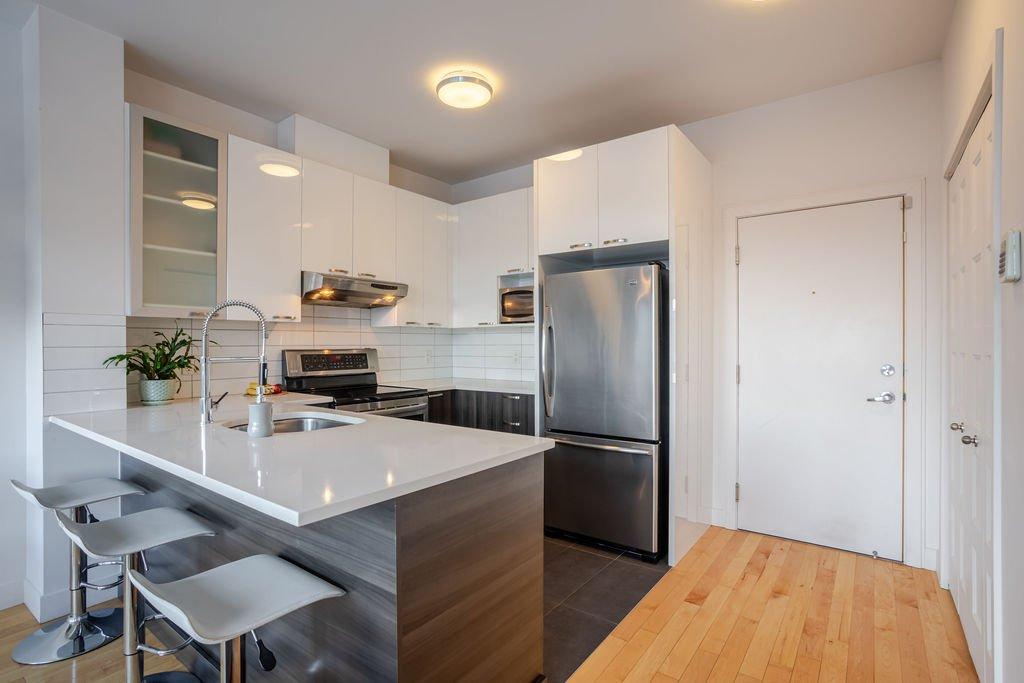 Cuisine - 409-440 Rue De La Gauchetière E., Montréal (Ville-Marie), QC - Indoor Photo Showing Kitchen