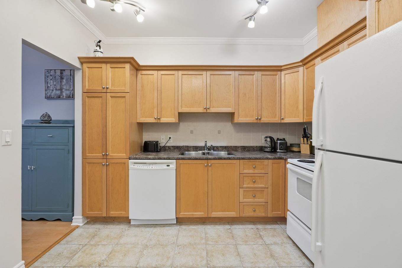 Cuisine - 205-154 Boul. De Lucerne, Gatineau (Hull), QC - Indoor Photo Showing Kitchen With Double Sink