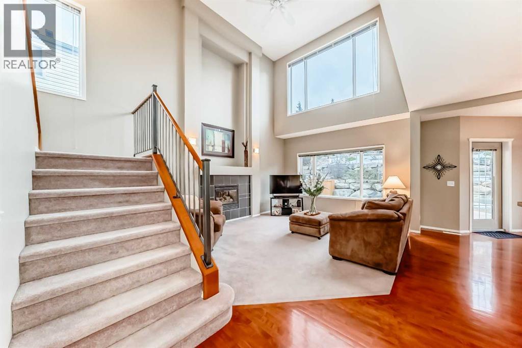 11931 Valley Ridge Drive Nw, Calgary, AB - Indoor With Fireplace