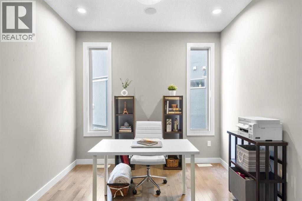 Main Floor Office - 173 Sage Meadows Circle Nw, Calgary, AB - Indoor