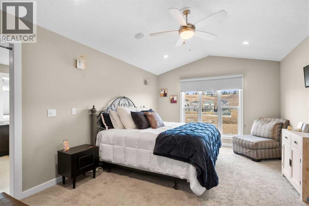 Primary Bedroom - 173 Sage Meadows Circle Nw, Calgary, AB - Indoor Photo Showing Bedroom