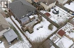 View of snowy aerial view -