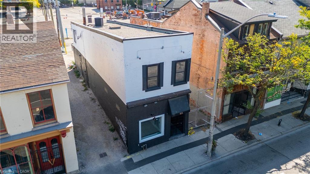 View of side of home - 93 John Street S, Hamilton, ON