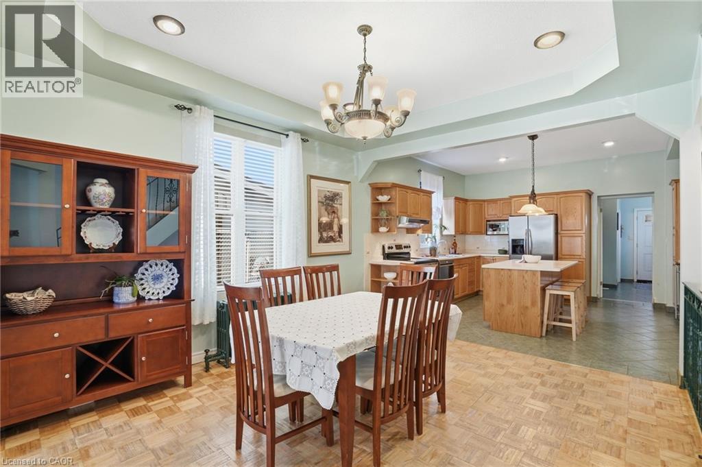 Massive dining area for hosting all your family gatherings! - 81 Simcoe Street E, Hamilton, ON - Indoor Photo Showing Dining Room