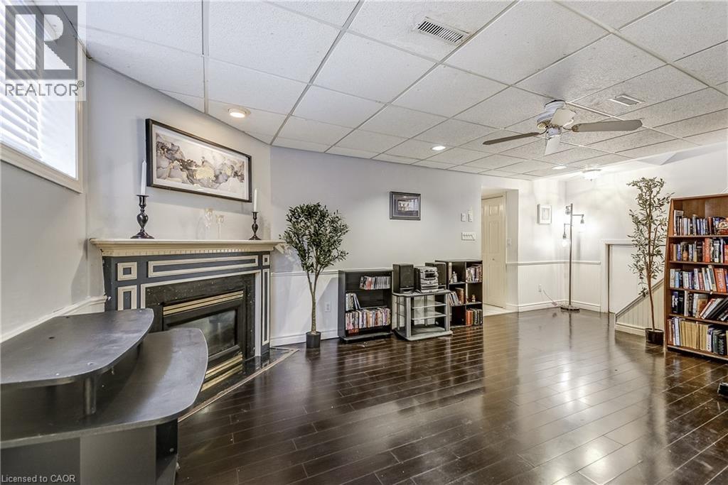 2145 Sandringham Drive, Burlington, ON - Indoor With Fireplace