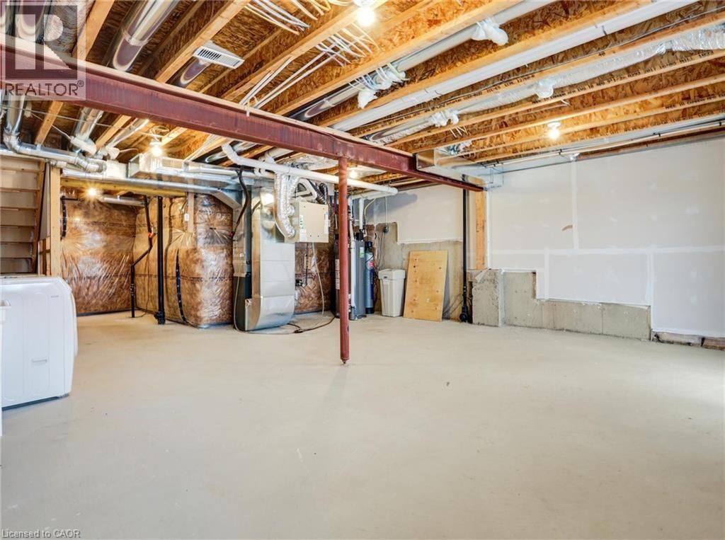 116 Watermill Street, Kitchener, ON - Indoor Photo Showing Basement