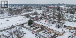 View of snowy aerial view -