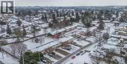 View of snowy aerial view -