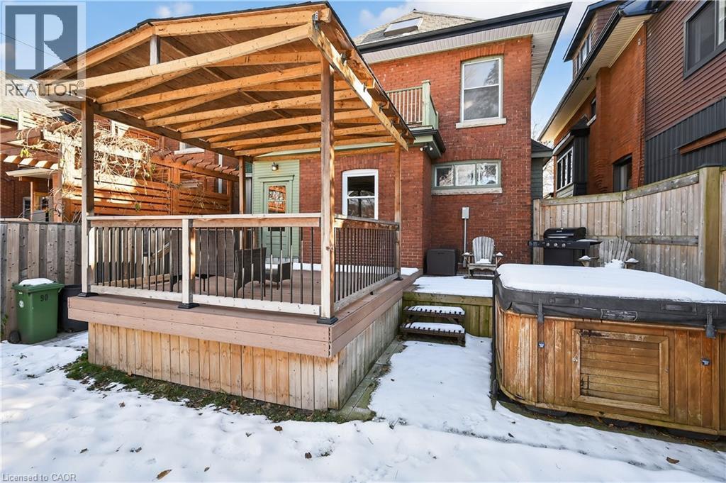 90 Blake Street, Hamilton, ON - Outdoor With Deck Patio Veranda With Exterior