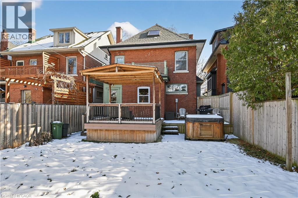 90 Blake Street, Hamilton, ON - Outdoor With Deck Patio Veranda