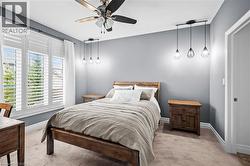 Main floor master bedroom -