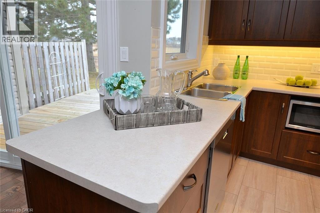 41 Sister Kern Terrace, Hamilton, ON - Indoor Photo Showing Kitchen With Double Sink