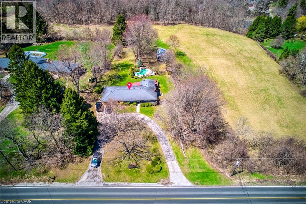 Birds eye view of property - 1215 Britannia Road, Burlington, ON