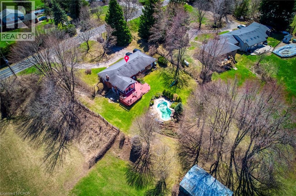 Drone / aerial view - 1215 Britannia Road, Burlington, ON