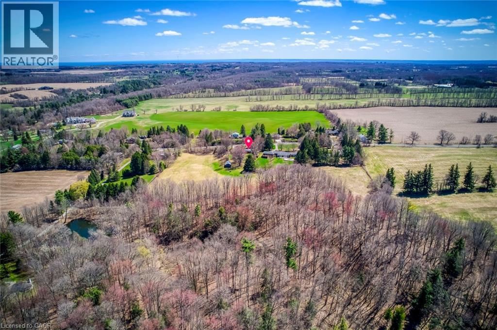 Aerial view featuring a rural view - 1215 Britannia Road, Burlington, ON