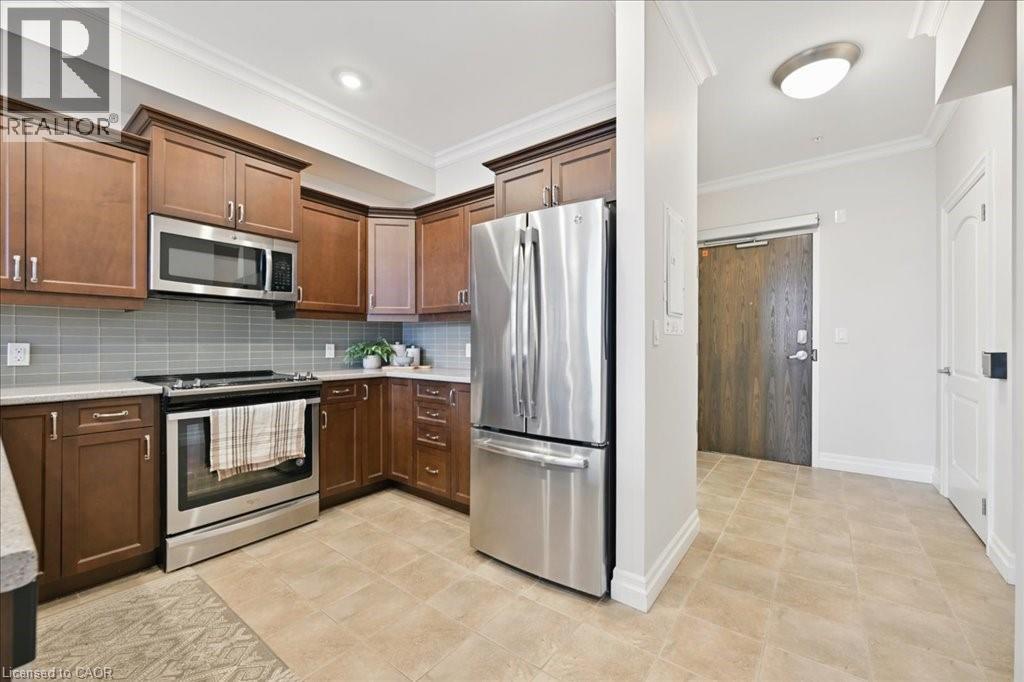 3290 New Street Unit# 607, Burlington, ON - Indoor Photo Showing Kitchen