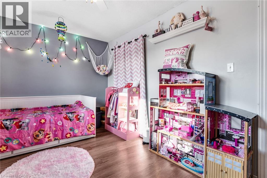 Bedroom with wood finished floors - 136 Limpert Avenue, Cambridge, ON - Indoor Photo Showing Bedroom