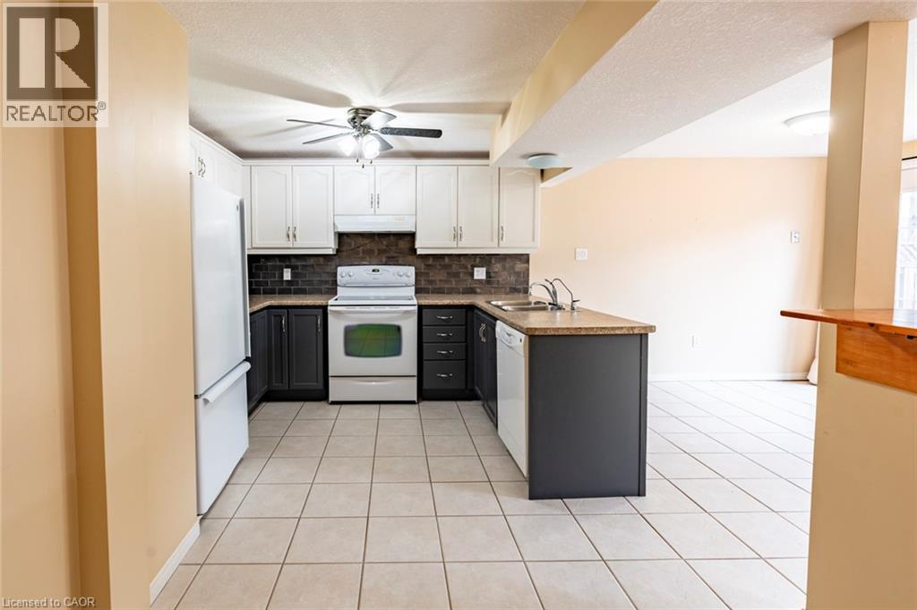 79 Munroe Crescent Unit# Lower, Guelph, ON - Indoor Photo Showing Kitchen With Double Sink