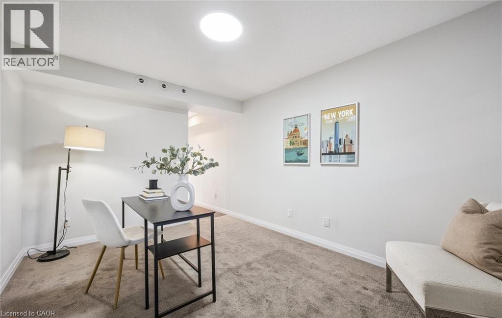 Carpeted office with baseboards - 24 Morrison Road Unit# D9, Kitchener, ON - Indoor
