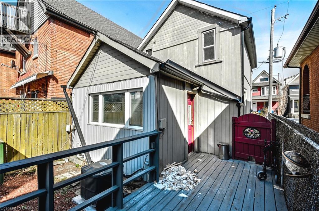 381 Herkimer Street, Hamilton, ON - Outdoor With Deck Patio Veranda