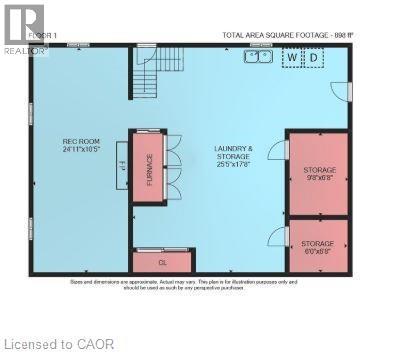 View of property floor plan - 9 Daleview Court, Hamilton, ON - Other