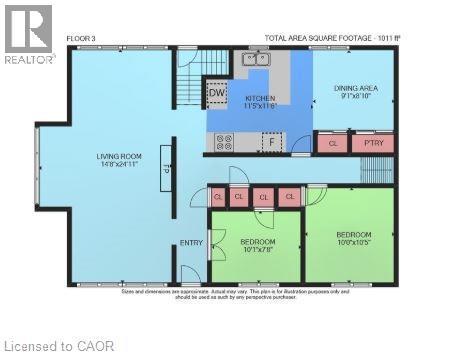 View of home floor plan - 9 Daleview Court, Hamilton, ON - Other
