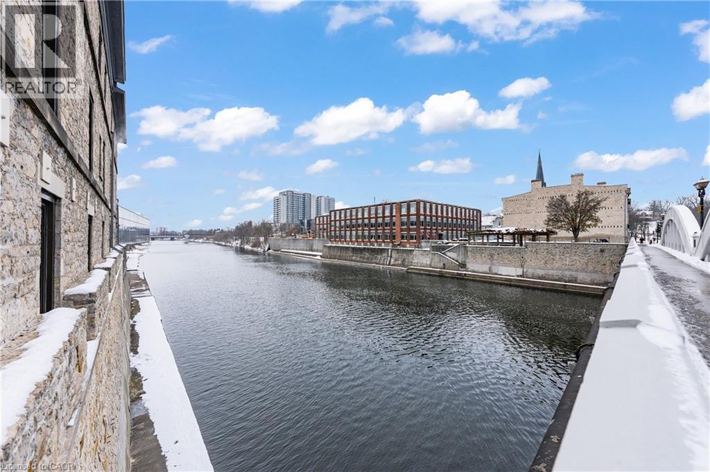 Water view with a notable bridge - 26 Main Street, Cambridge, ON
